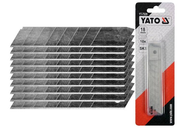 Ostrza do nożyków  18mm  10szt   YATO