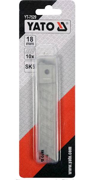 Ostrza do nożyków  18mm  10szt   YATO
