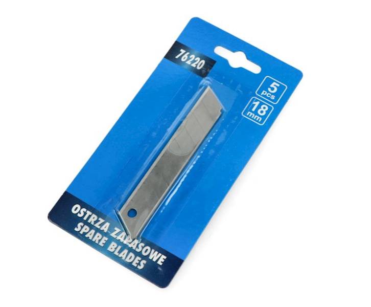 Ostrza do nożyków  18mm   5szt
