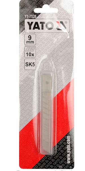 Ostrza do nożyków   9mm  10szt YATO