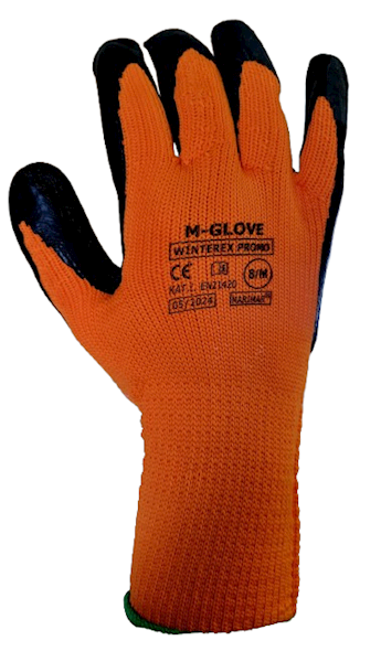 R  rękawice    robocze ocieplane pomarańczowe  9