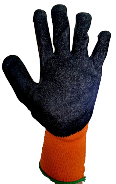 R  rękawice    robocze ocieplane pomarańczowe  9