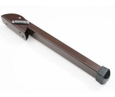 Podpórka garażowa 500x25mm czarna