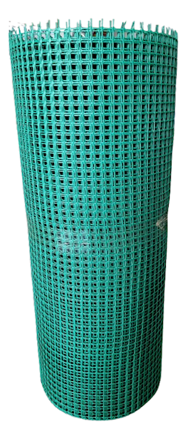 Siatka plastik  0.8x(50m) rabatowa zielona