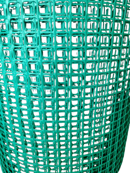 Siatka plastik  0.8x(50m) rabatowa zielona