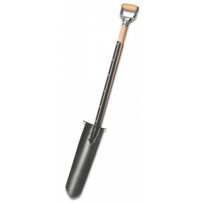 Szpadel   drenarski oprawny 42 cm 