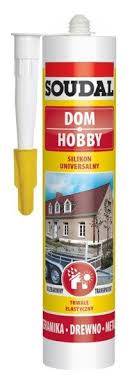 Silikon uniwersalny280ml szary SOUDAL