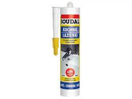 Silikon sanitarny 300ml biały Soudal