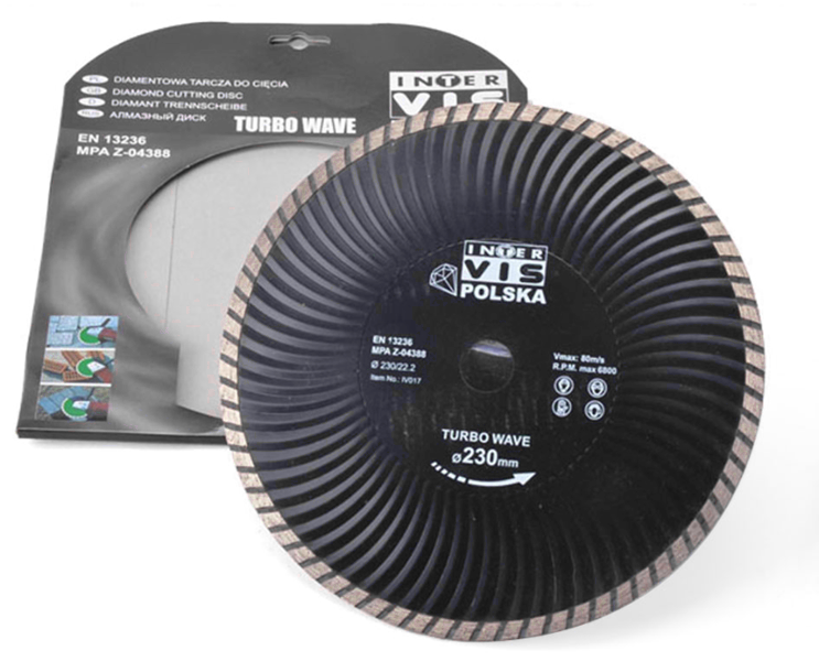 TARCZA DIAMENTOWA  230mm  Turbo Falon-Tech