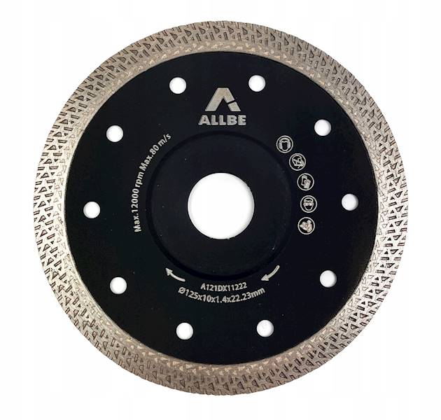 TARCZA DIAMENTOWA  125 x1,4x10,22,2mm Premium Slim
