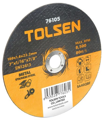 Tarcza    do przecinania stali    125x3,0   TOLSEN