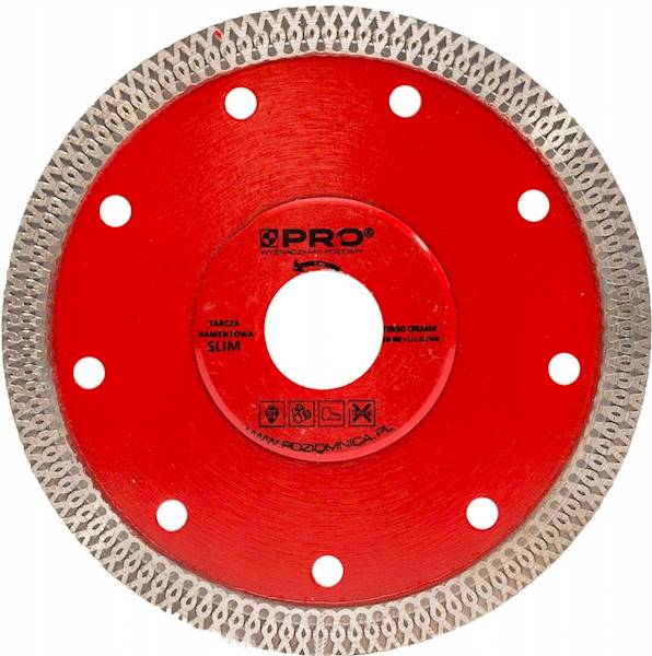 TARCZA DIAMENTOWA PRO TECHNIK 125X10X1,2 GRES