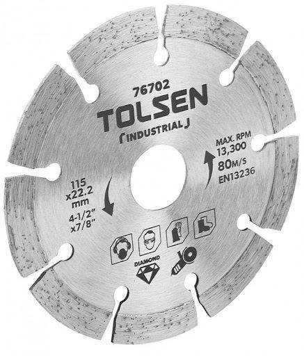 TARCZA DIAMENTOWA  230mm  Segmentowa TOLSEN