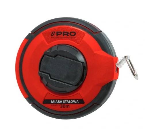 Taśma miernicza stalowa 30m PRO PR-62-11