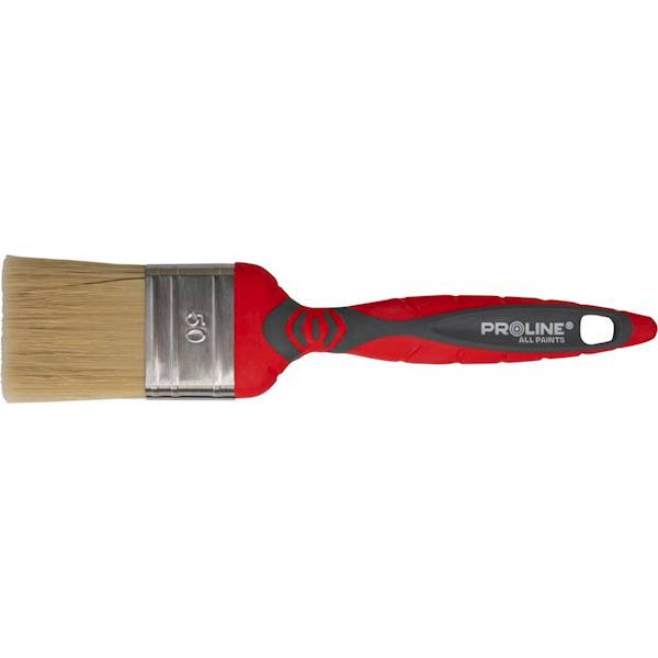 PĘDZEL PŁASKI PREMIUM  80 mm PROLINE