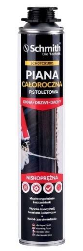 Piana pistoletowa niskoprężna 750ml   SCHMITH