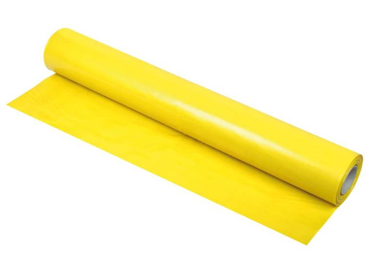 Folia ochronna LDPE żółta typ 200 2mX50m