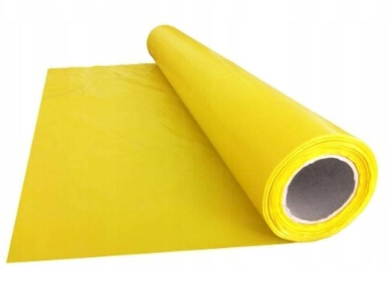 Folia ochronna LDPE żółta typ 200 2mX50m