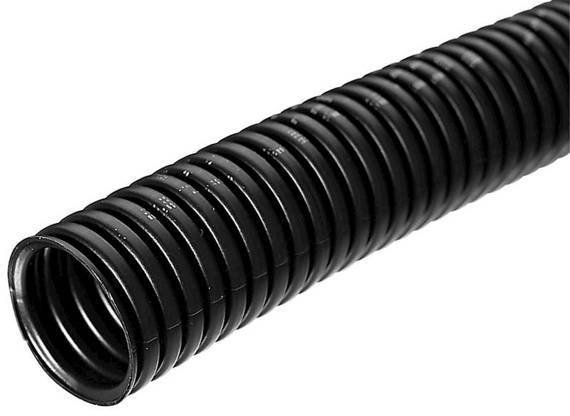 Peszel Rura karbowana  25/19 z pilotem (czarny)