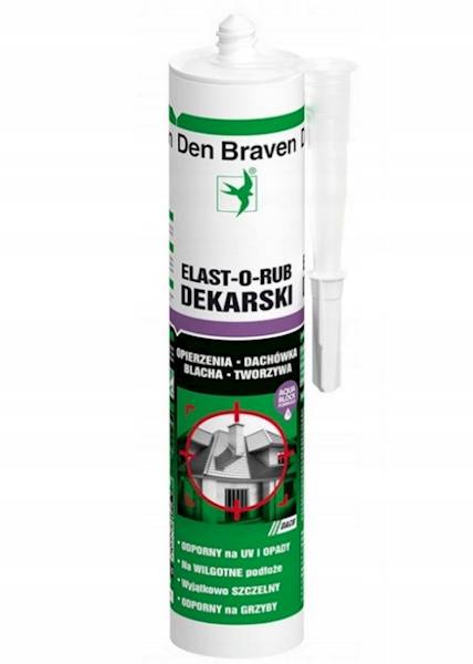 Silikon  DEKARSKI  ANTRACYT Den Braven