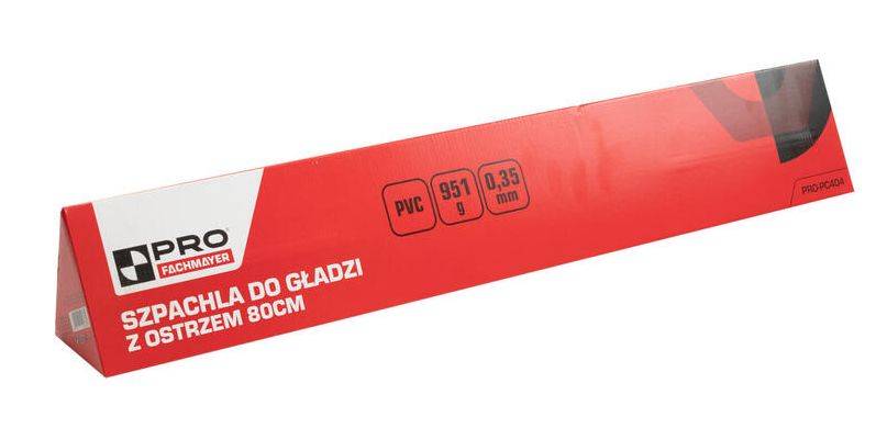 SZPACHLA DO GŁADZI Z OSTRZEM 80 cm PRO