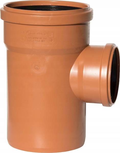 trójnik pomarańczowy redukcyjny PP fi 160/110/87st