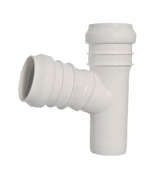 trójnik nastawny szary fi 50x50/45-88st.