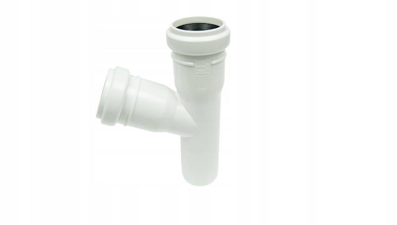 trójnik biały fi32x32/67st.