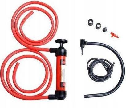 Pompka ręczna 3w1 do płynów i powietrza