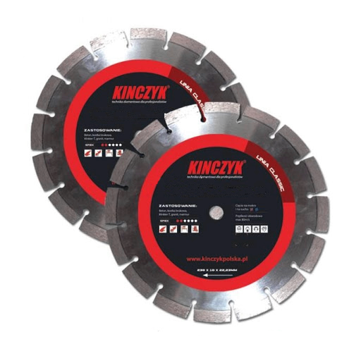 TARCZA DIAMENTOWA do betonu 350x12 mm KINCZYK
