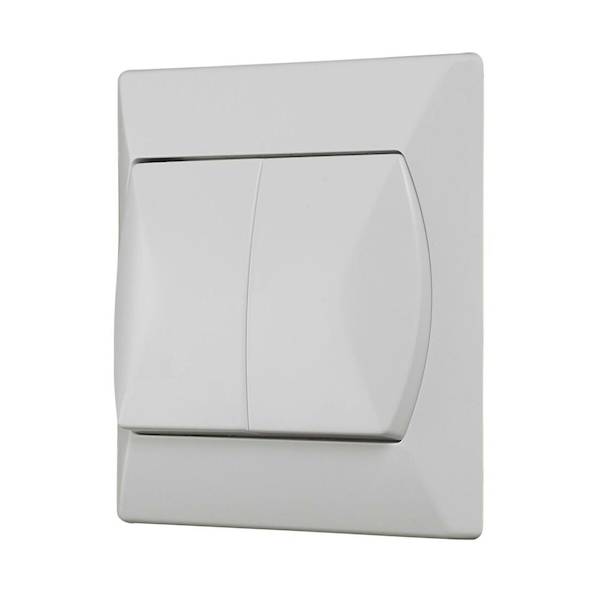 Włącznik podwójny AKCENT