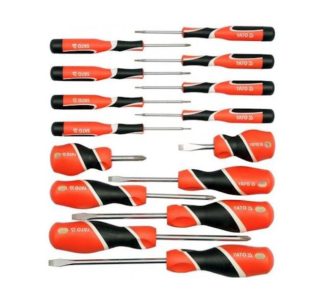 Wkrętaki YATO HRC58 15szt.