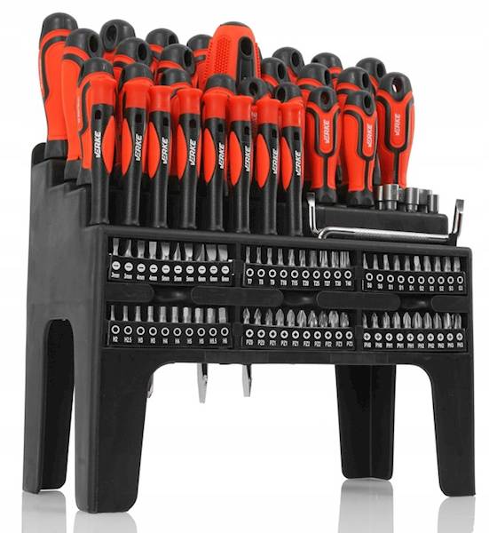 WKRĘTAKI komplet 100 szt