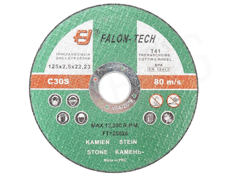 TARCZA   DO KAMIENIA 125x2,5  F-tech