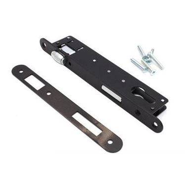 Zamek drzwiowy wąski zapadka/wkład