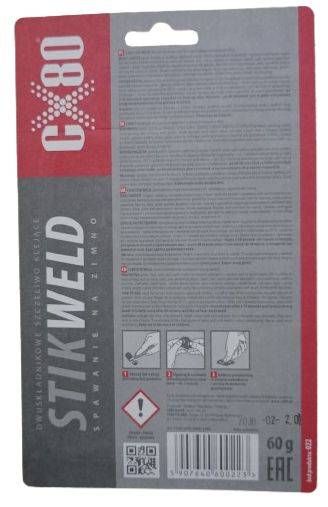 CX-80 Stig Weld Szczeliwo 60g