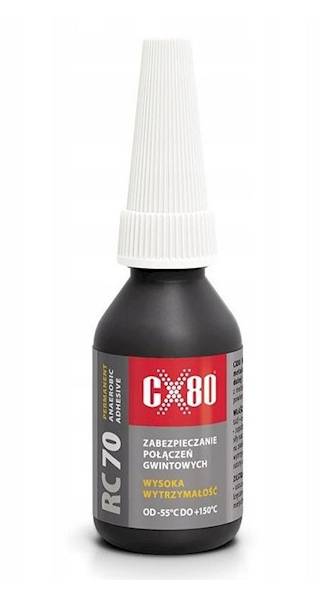 CX-80 Klej Anaerobowy 10ml do śrub RC70
