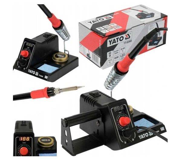 E Stacja lutownicza 60 W 90-480' C