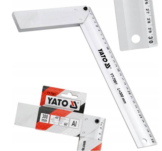 KĄTOWNIK   ALUMINIOWY 300mm  Yato