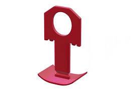 Klips 7-15 100szt/czerwony