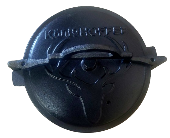 Kociołek myśliwski   8Lemaliowany