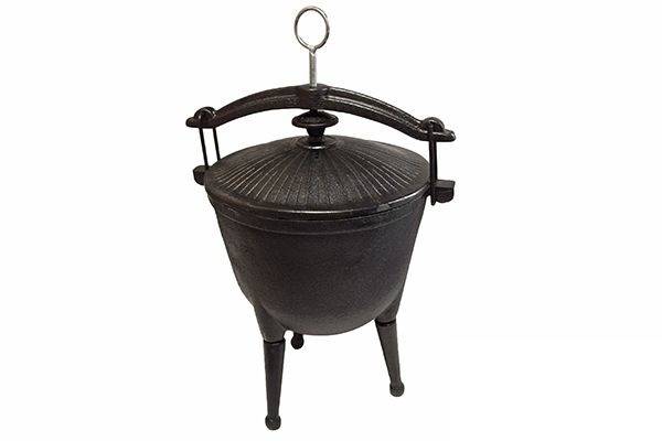 Kociołek myśliwski   8Lemaliowany