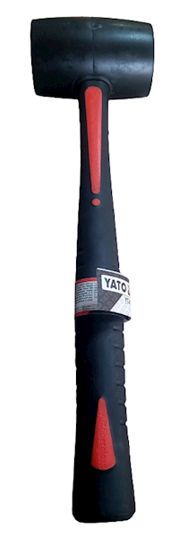 Młotek gumowy   YATO  440g.TPR Rączka