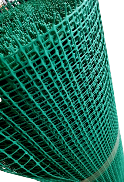 Siatka plastik  0.8x(50m) rabatowa zielona