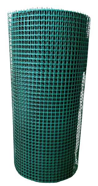 Siatka plastik  0.6x(50m) rabatowa zielona