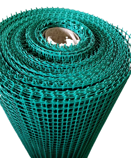 Siatka plastik  0.6x(50m) rabatowa zielona
