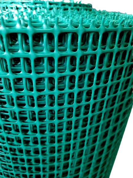 Siatka plastik  0.6x(50m) rabatowa zielona