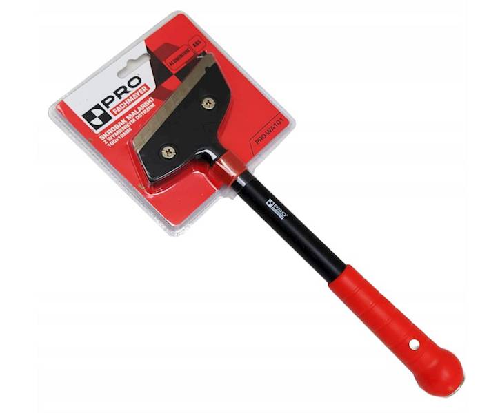 Skrobak malarski z wymiennym ostrzem 100x18 mm PRO
