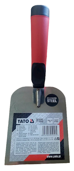 Kielnia sztukatorska odgięta 100X130