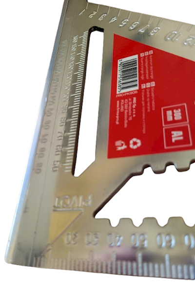 Kątownik stol.alumin. z podst.300mm PRO-PK906